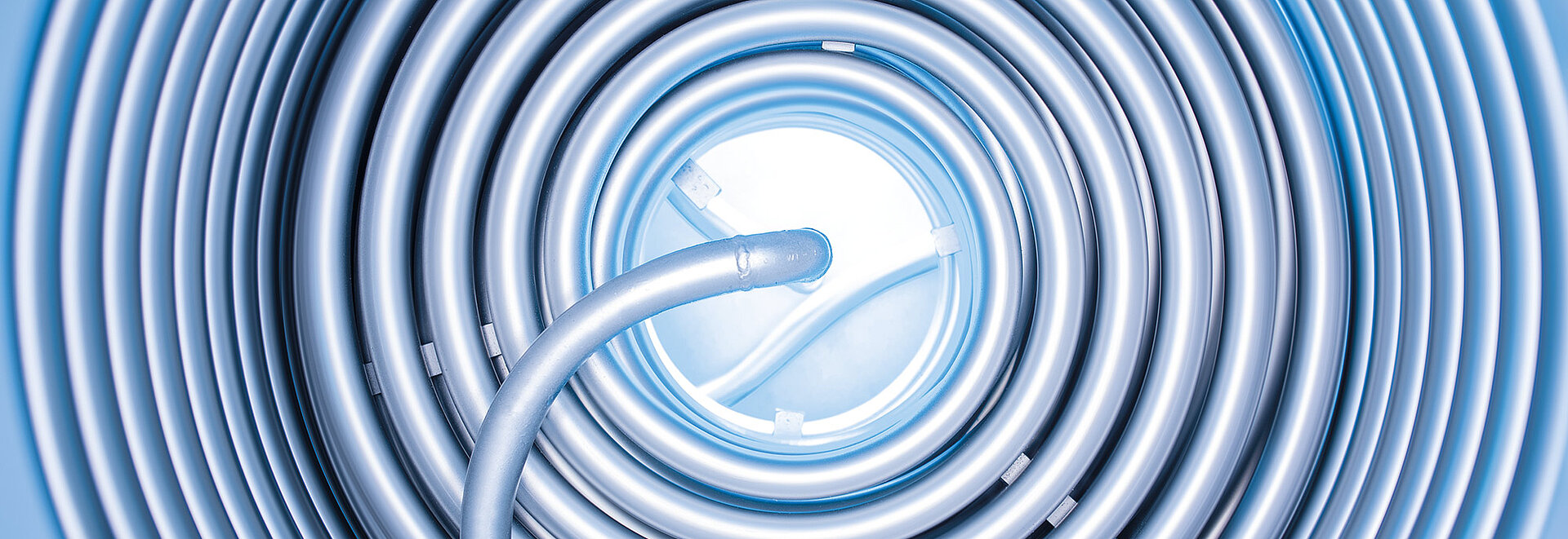 Coil eines Wasserrohrkessels