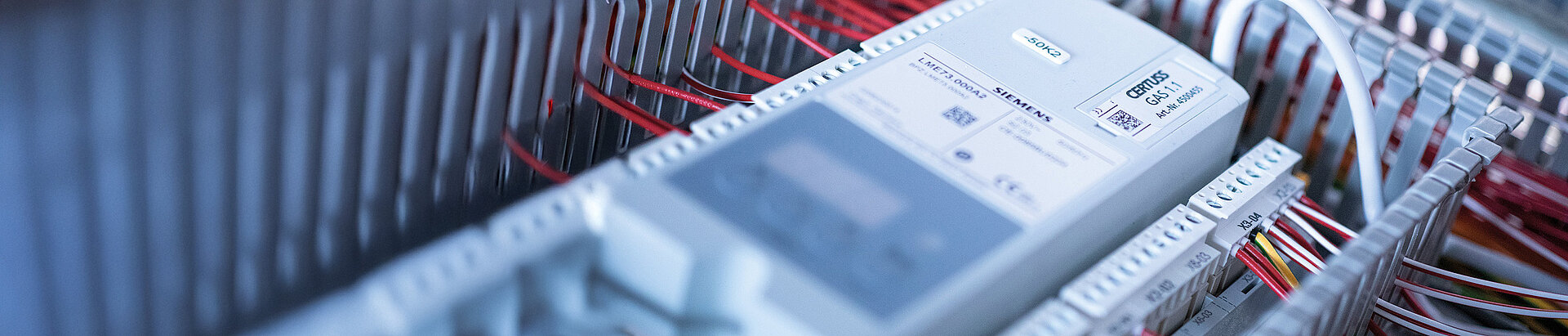 Control unit of a steam generator