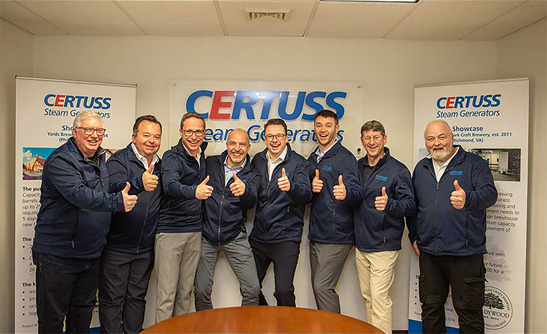 Gruppenfoto CERTUSS Mitarbeiter